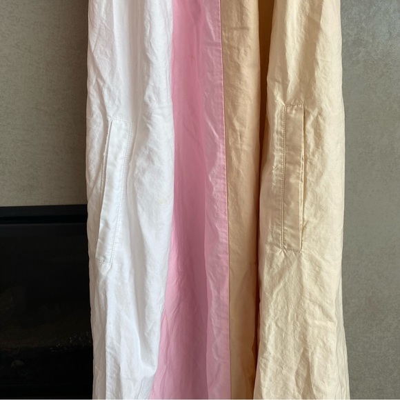 TIBI Colorblock Trapeze Poplin Midi Dress, Size XS - Picture 11 of 12